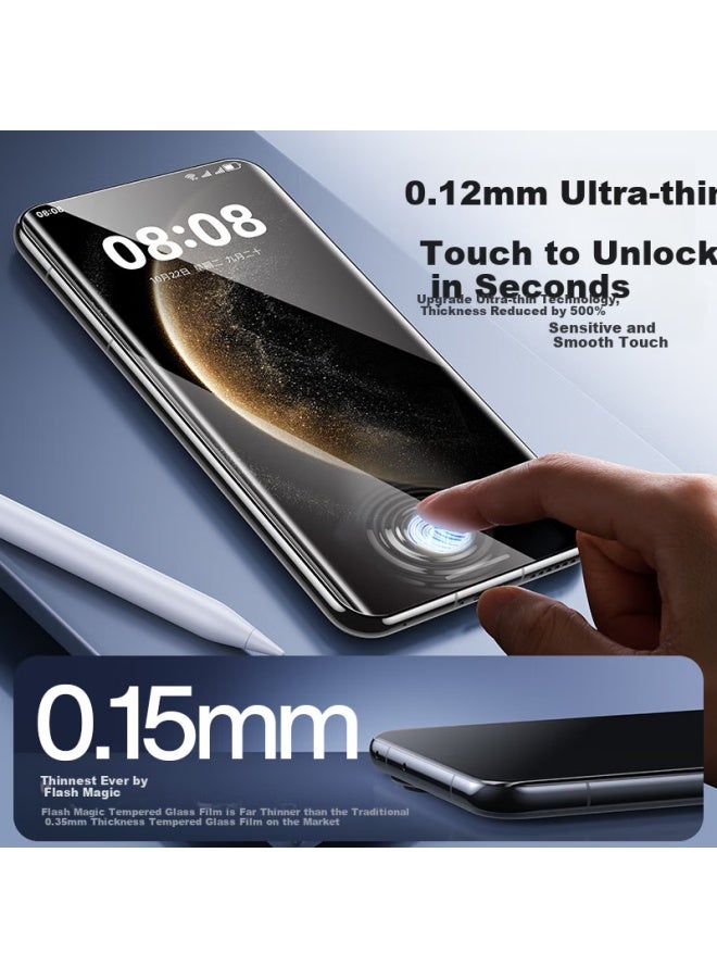 Smartdevil Tempered Soft Film For Huawei Mate 70 Pro/pro+ Full Coverage Bubble-free High Definition Anti-fingerprint Anti-drop Invisible Film, Pack Of 2 - Image 2