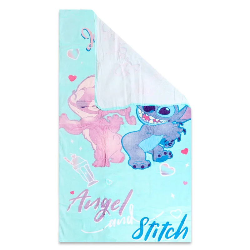 ديزني Disney Stitch Beach Towel Kids  70x140 cm - TRHA36185