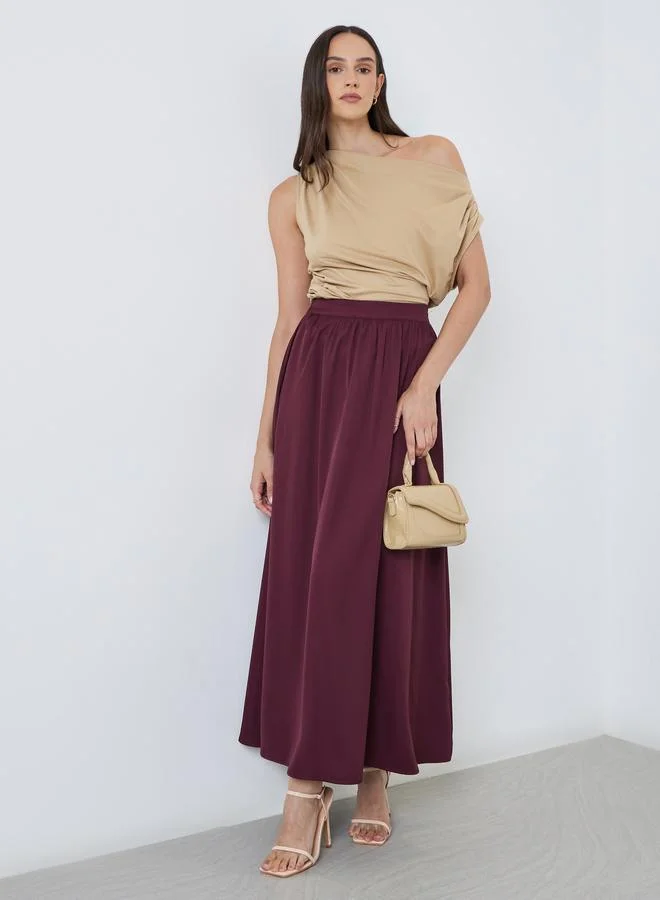 Styli Styli Sleeveless Draped Detail Top