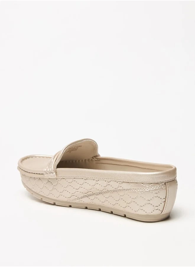 Le Confort Women's Textured Slip-On Mules