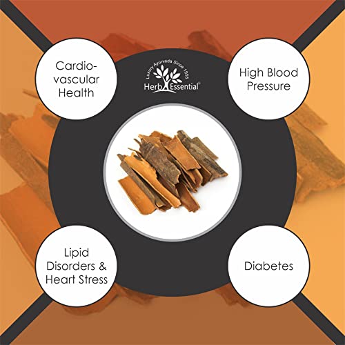 Herb Essential Arjun ki Chaal Power,400 g | Arjuna Powder | Supports Heart Health, Promotes Good Cholesterol | 100% Natural, No Preservatives - Image 4