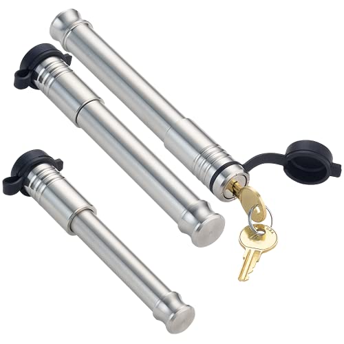 InfiniteRule Security 61654 | 3 Pack Mixed 2.5, Keyed Alike, Hitch Locks for Gen-Y Hitch Mega Duty 32K LB Series - Includes Lock for 2.5" Receiver - Image 1