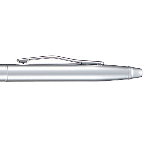 Wikult 6 Pieces Wikult Silver Slim Metal Ballpoint Pen, 1mm Medium Point Black Ink Smooth Writing, for Business Office Teacher Student Wedding Guest - Image 4