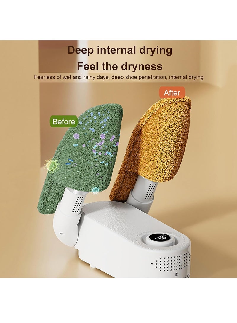 Shoes Dryer Portable, Boots Dryer with Heat Fan Portable Folding Design and Timer, Football Boot Dryer Boot Dryers for Hats Socks Ski Boots  - Image 5
