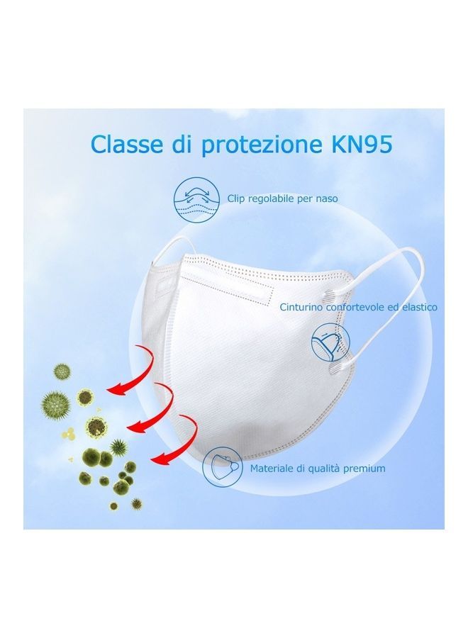 NIBEMINENT 20 Piece Disposable KN95 Mask Set - Image 3