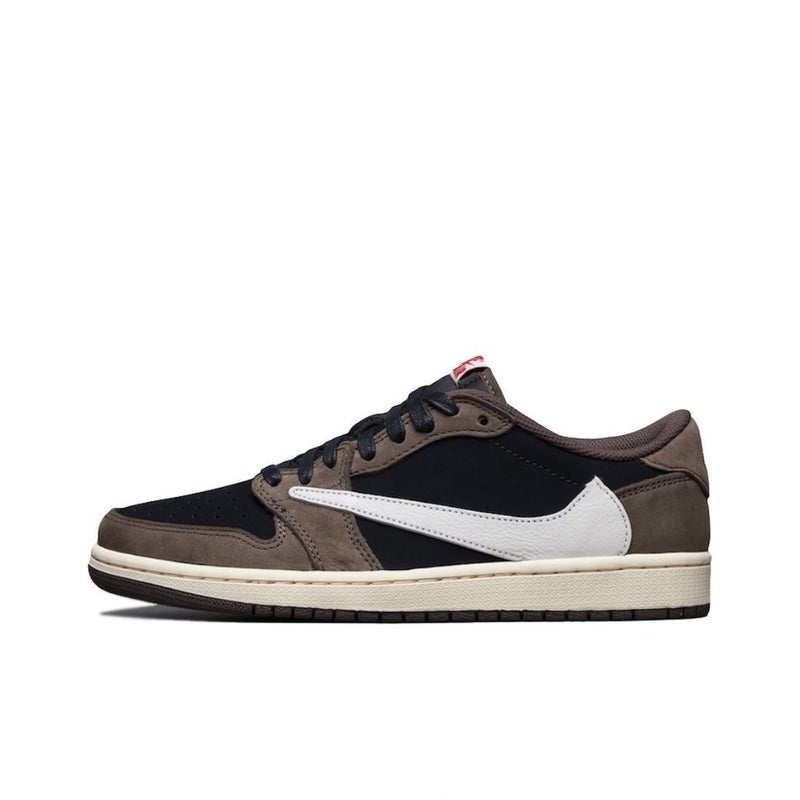 Aj1 Pure Original Shoes Inverted Hiroshi Fujiwara Lightning Black Samurai Shoes Joe 1 Low-Cut Casual Sneaker For Men And Women - Image 2