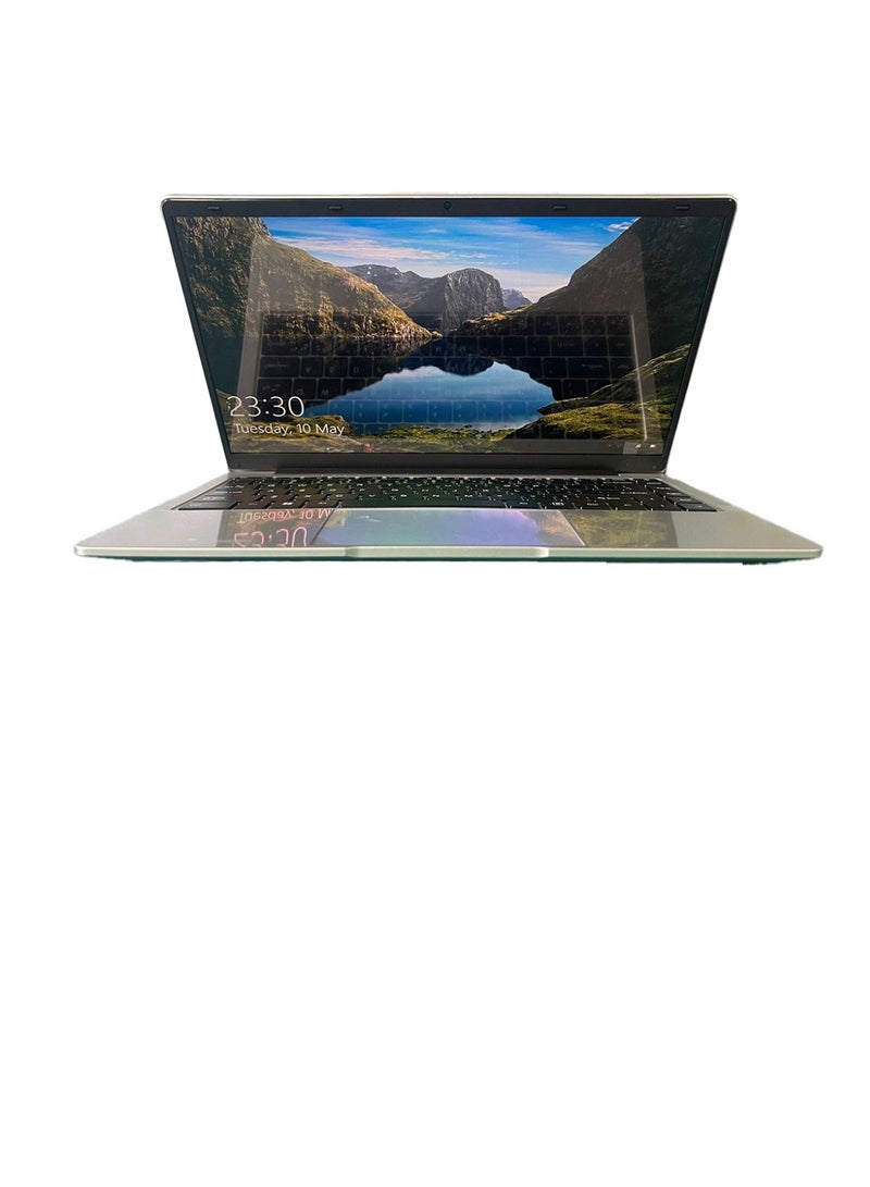 مول ويل حاسوب محمول مزود بشاشة عرض 14 بوصة، ومعالج Celeron N3710 وذاكرة وصول عشوائية سعة 8 جيجابايت/ذاكرة تخزين ثابتة سعة 256 جيجابايت/رسومات إنتل عالية الجودة الإنجليزية/العربية - Image 3
