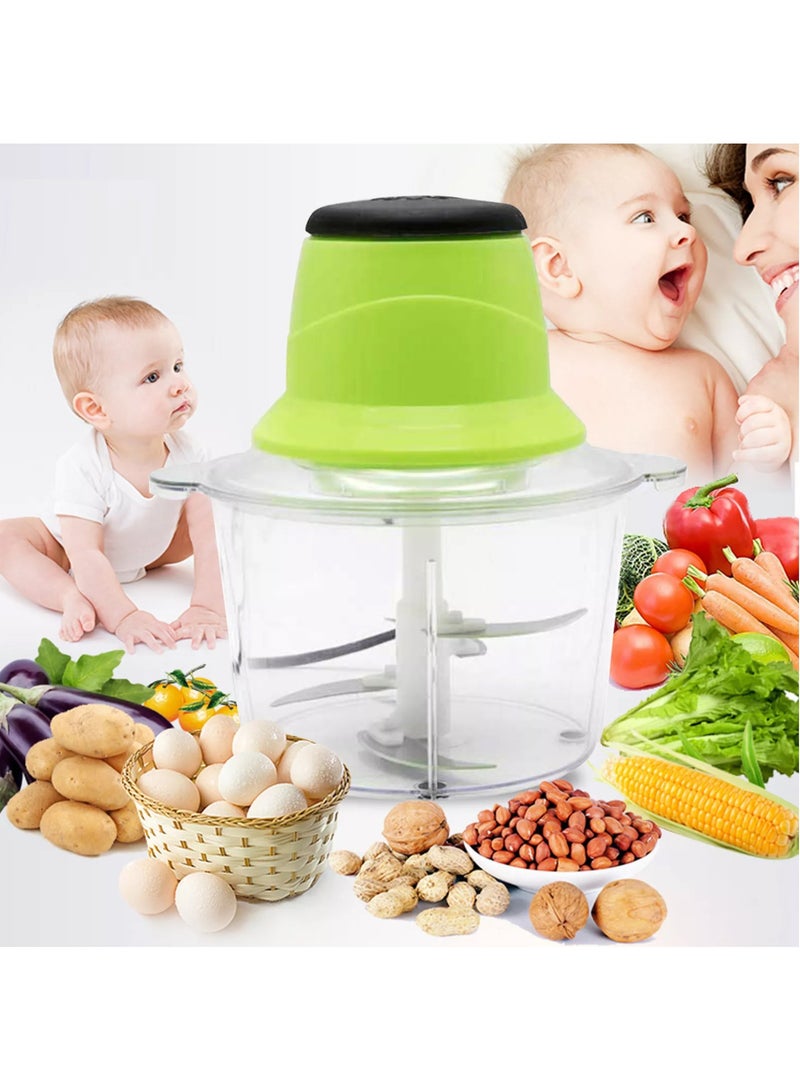 DubaiGallery Automatic Electric Meat Grinder Multifunctional Meat Slicer Fruit Vegetable Chopper Cutter Food Processor Kitchen Cooking Tool - Image 3
