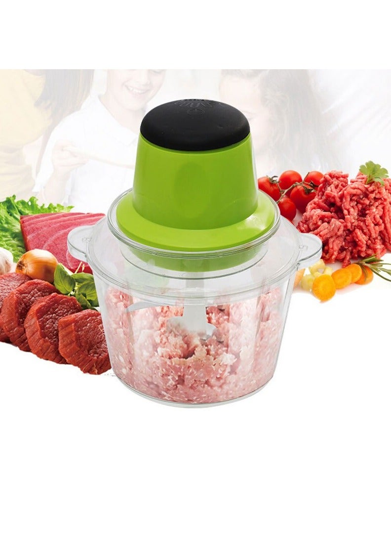 DubaiGallery Automatic Electric Meat Grinder Multifunctional Meat Slicer Fruit Vegetable Chopper Cutter Food Processor Kitchen Cooking Tool - Image 1
