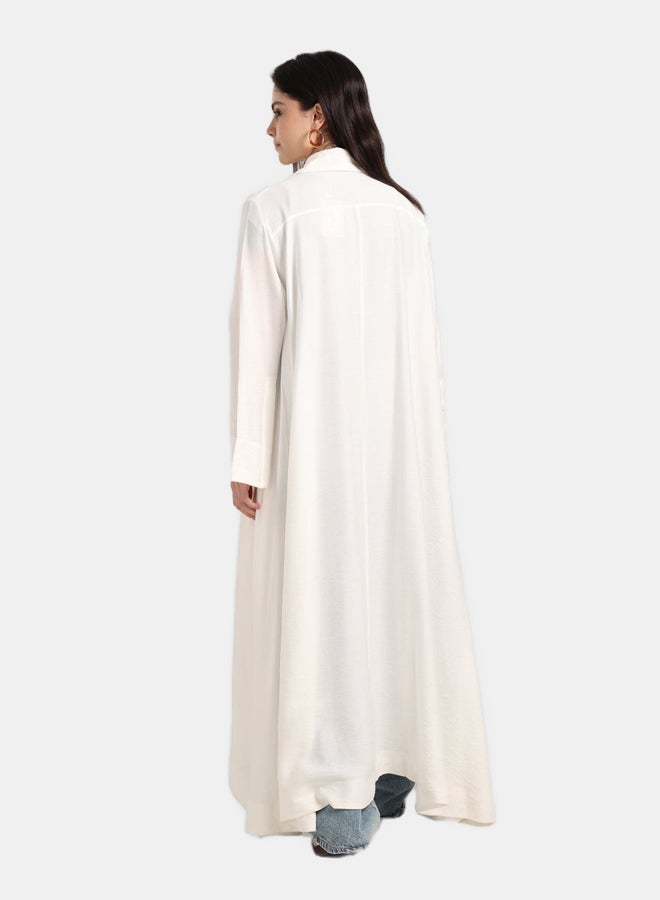 Carina Double-Breasted Trench Cardigan - Image 3