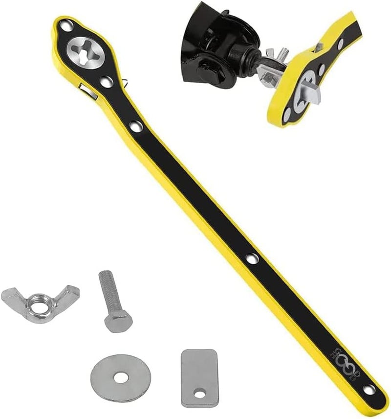 GoodHood Original Universal Car Jack Ratchet Wrench|360 forward and reverse knob Labor-Saving design|Scissor Jack Lift Speed Handle Tool|Jack Lug Handle Tool|Tire Wheel Jack Wrench - Image 1