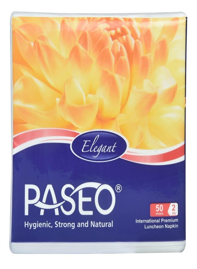 Paseo International Premium Luncheon Napkins, 50 Sheets, 2 Ply (Pack of 10) - Image 2
