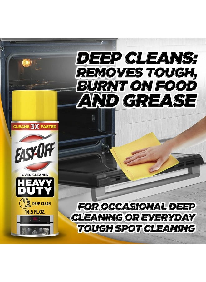 Easy Off Easy-Off Heavy Duty Oven Cleaner, Regular Scent 87 oz (6 Cans x 14.5 oz)  - Image 2