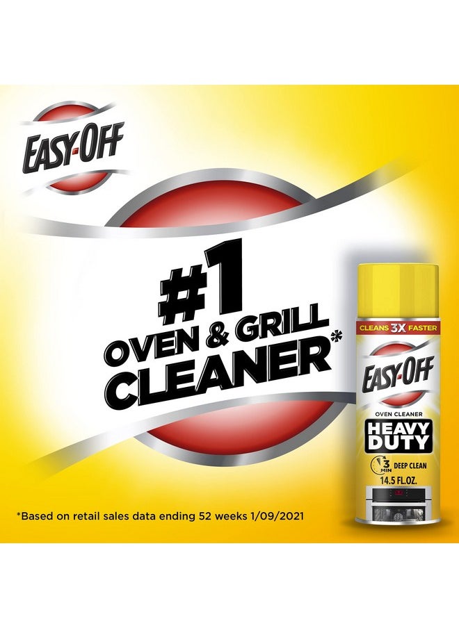 Easy Off Easy-Off Heavy Duty Oven Cleaner, Regular Scent 87 oz (6 Cans x 14.5 oz)  - Image 3
