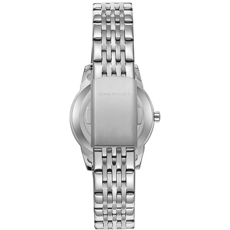 KENNETH SCOTT Women's Stainless Steel Analog Watch K23530-SBSB - 32x40 mm