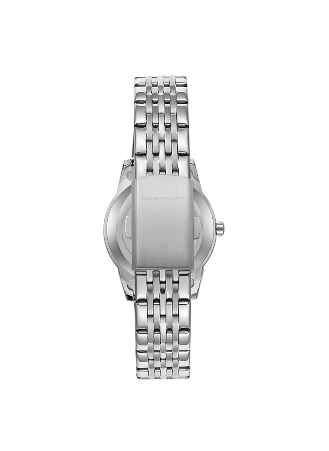 KENNETH SCOTT Women's Stainless Steel Analog Watch K23530-SBSB - 32x40 mm  - Image 3