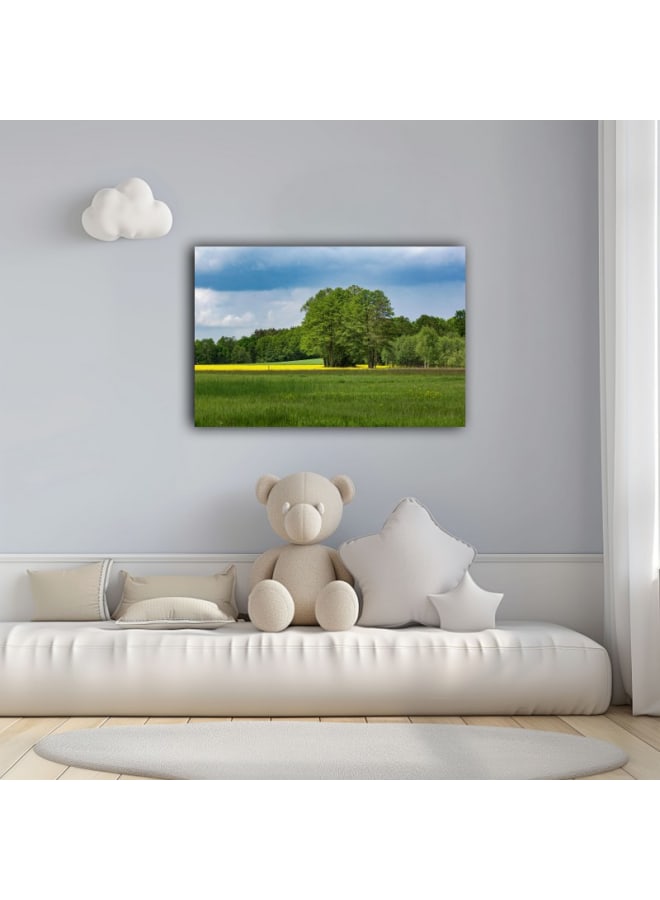 Home Gallery The Art House Green Forest Canvas Wall Art Print - Image 2