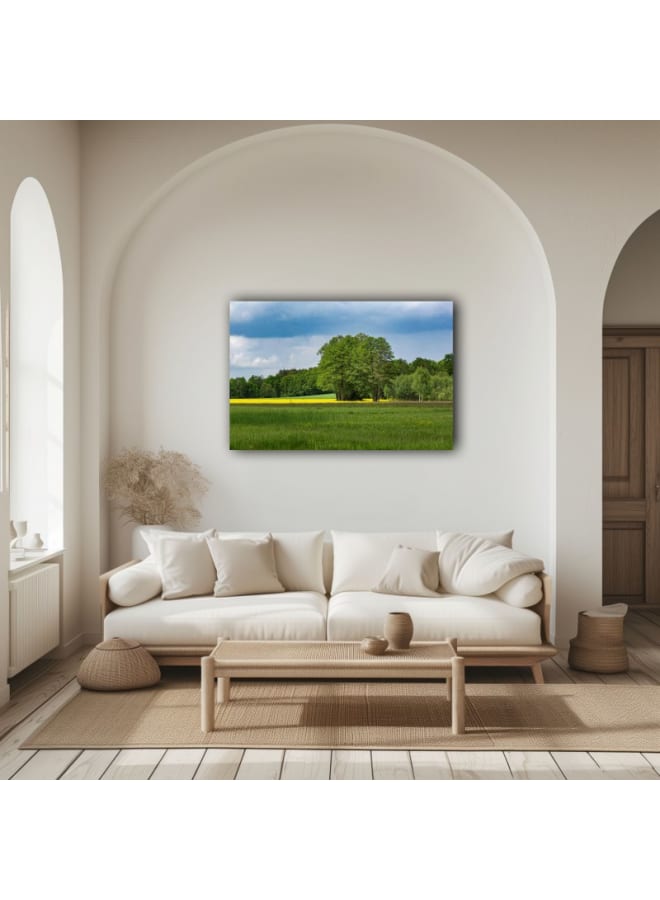 Home Gallery The Art House Green Forest Canvas Wall Art Print - Image 3