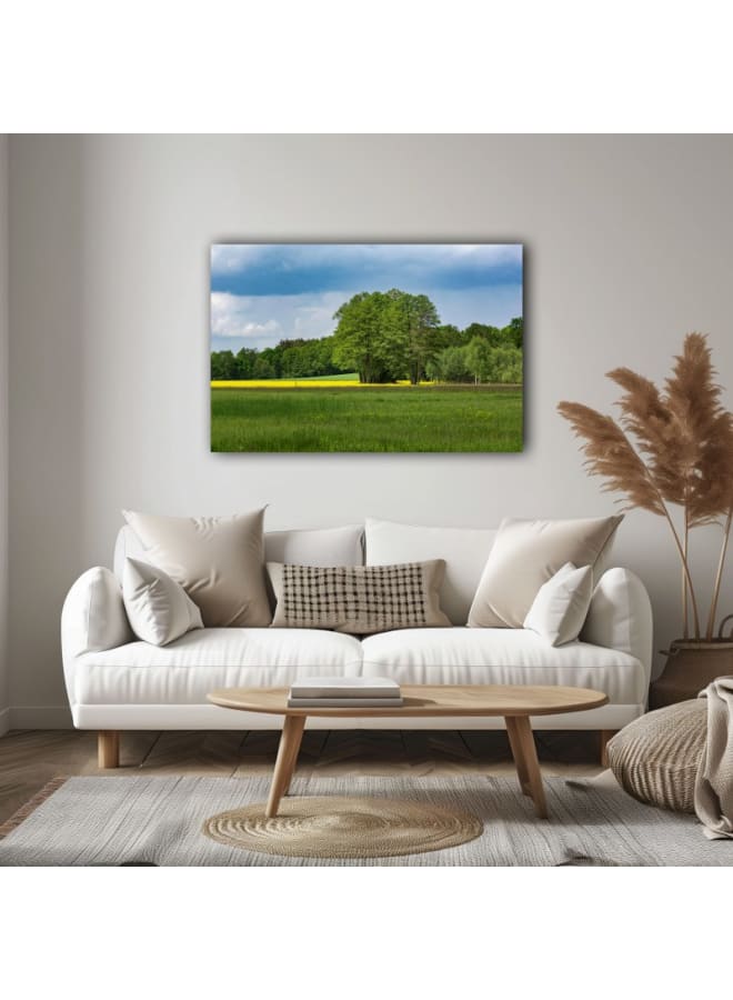 Home Gallery The Art House Green Forest Canvas Wall Art Print - Image 1