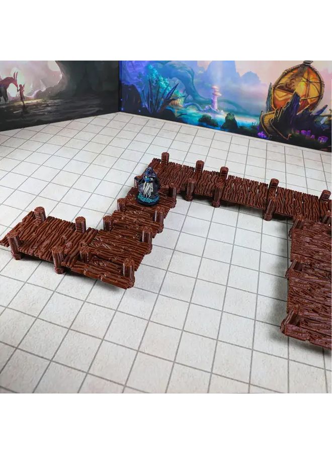 D D Modular Docks Seaside Platforms Miniature Gaming Terrain Kit For Role Play - Image 3