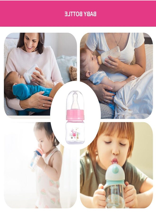 Occuwzz Breast feeding Infant Bottles, Bottles for Babies | Milk Feeder Small Baby Bottles | 50ml Breast-Like Nipple Milk Dispenser, Portable Baby Shower Gift Imtrub  - Image 2