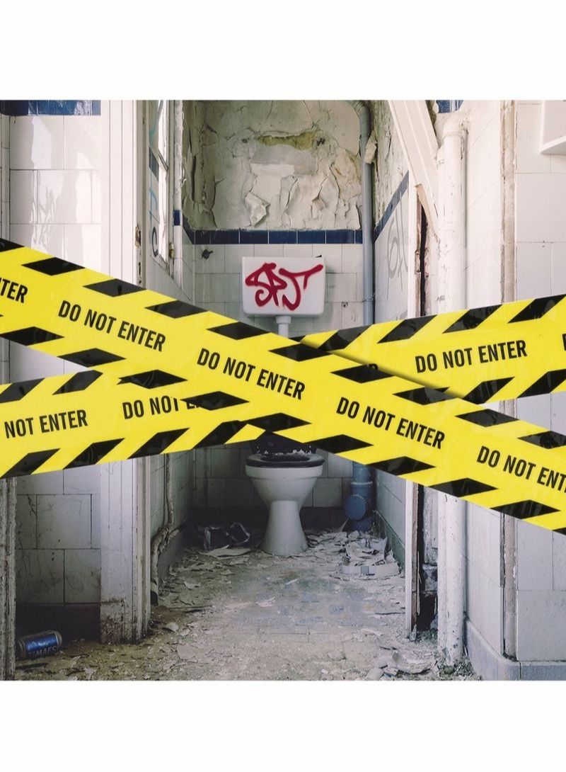 NIBEMINENT Warning Tape Self-Adhesive - Do Not Enter - Image 2