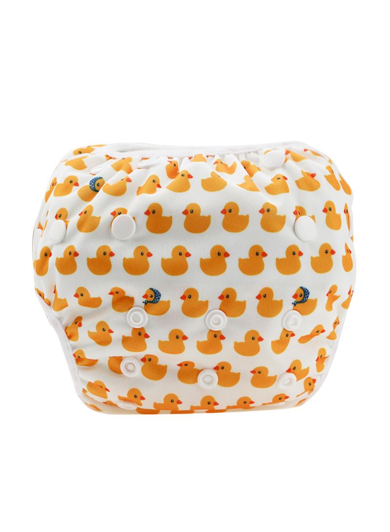 1-Piece Voguish Soft Adjustable Washable Baby Swimming Shorts Diaper - Style Q  - Image 1