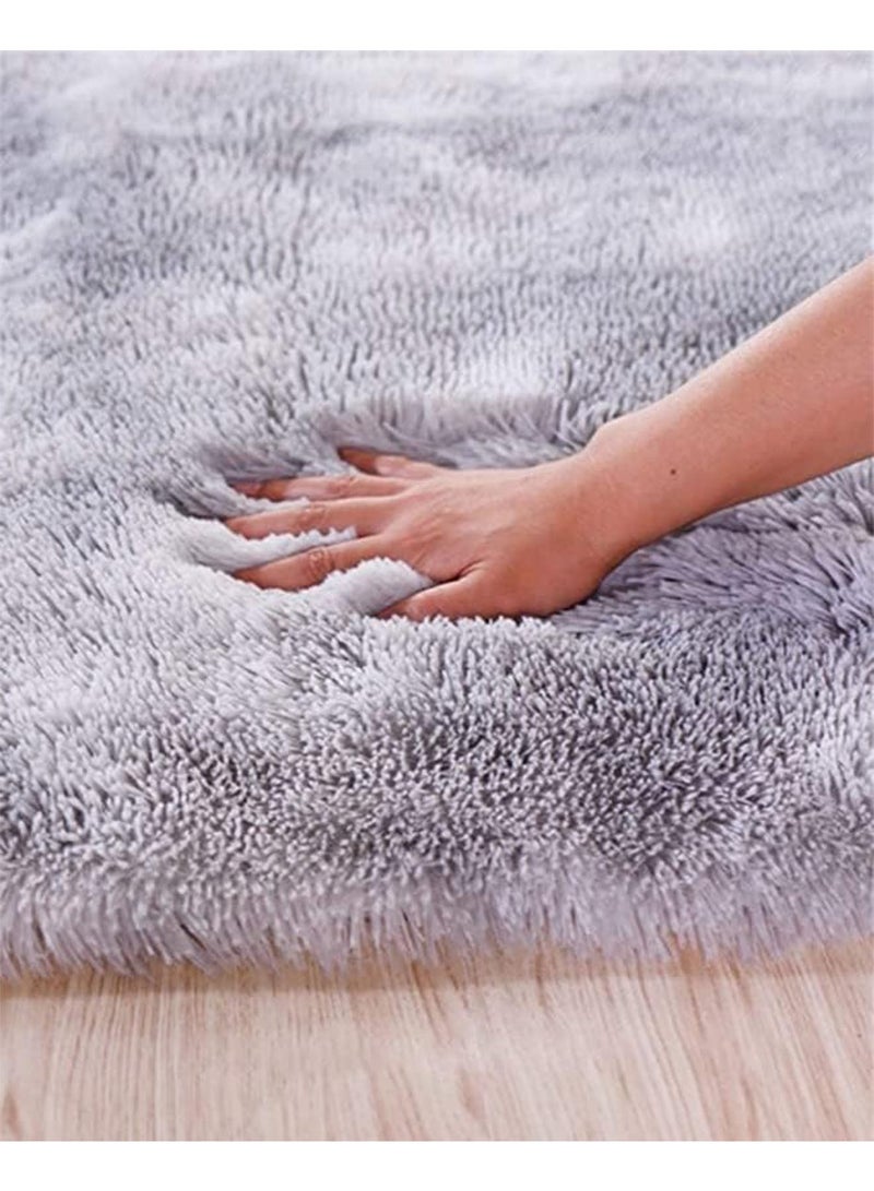 MONOGUE Large Area Rug Tie Dye Plush Shaggy Super Soft Fluffy Throw non-slip Carpet for Bedroom Living space - Image 3