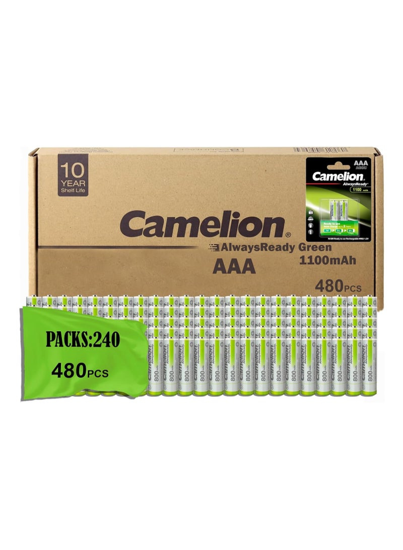 Camelion Camelion Always Ready AAA 1100mAh battery 240 Packs - Image 1