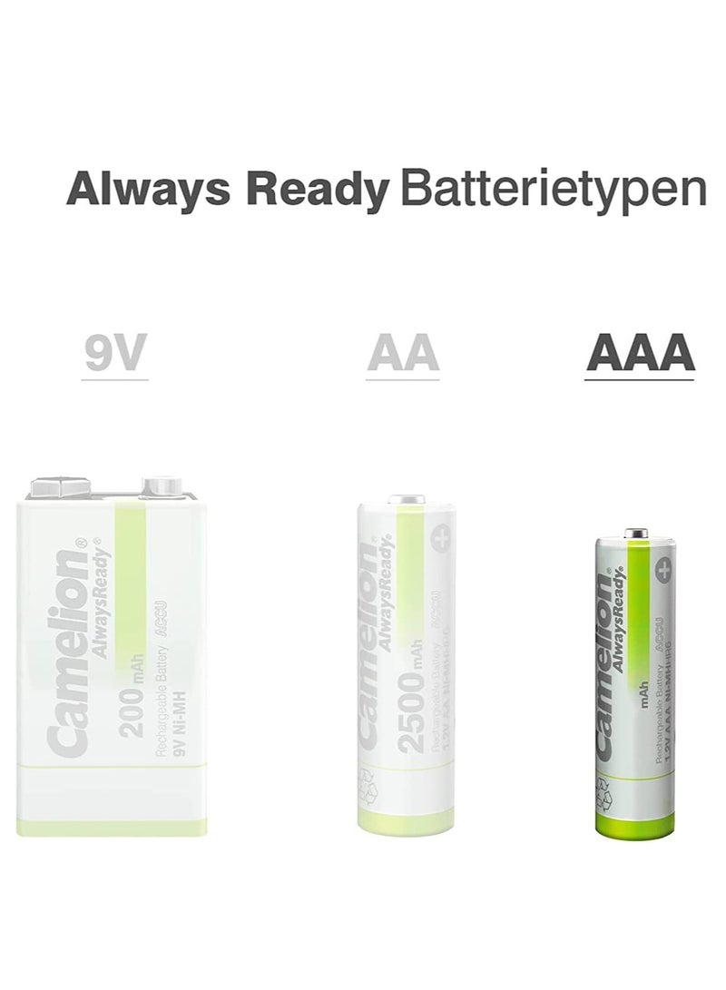 Camelion Camelion Always Ready AAA 1100mAh battery 240 Packs - Image 3