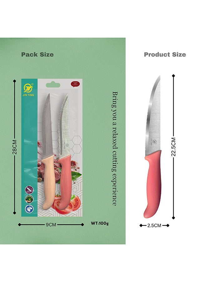 Feelings 2-Piece Kitchen Knife Set – Professional Cutting - Image 2