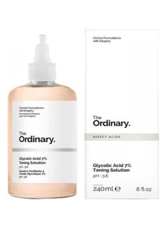Yuwell The Ordinary  Glycolic Acid 7 Percent Toning Solution Clear 240ml 240ml  - Image 1