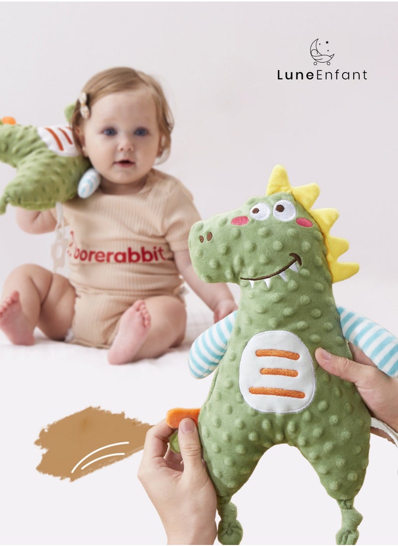 LuneEnfant - Baby Soothing Teether Toy - Gentle on Gums, Easy-to-Hold Design for Infants, BPA-Free - Image 1