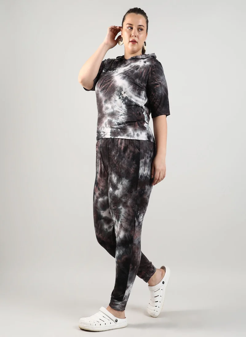 Instafab Plus Tie-Dye Co-Ord Set