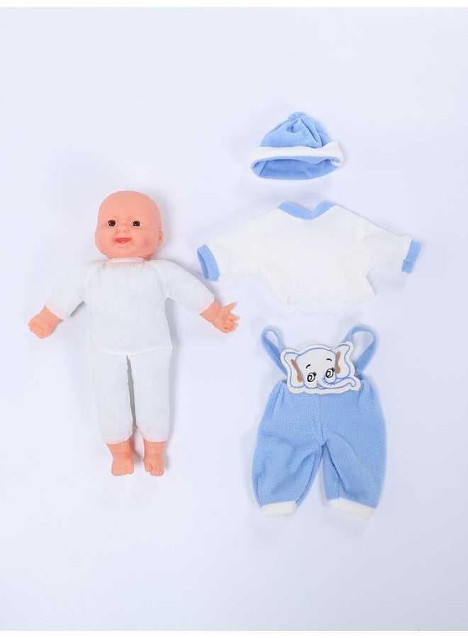 Ragdoll Early Education Kindergarten Children Simulation Baby Body Play House Confinement Training Girl Educational Teaching Toys-Color:Medium Size 40CM Baby Boy - Image 5