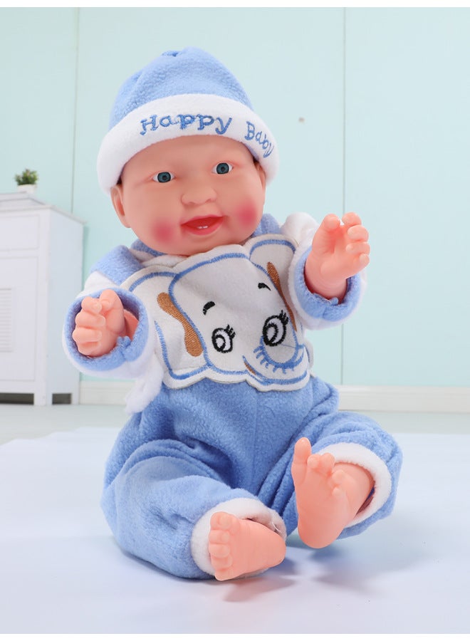 Ragdoll Early Education Kindergarten Children Simulation Baby Body Play House Confinement Training Girl Educational Teaching Toys-Color:Medium Size 40CM Baby Boy - Image 3