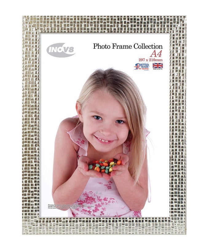 FRAMING FRAMES DENSE WOOD SILVER A4