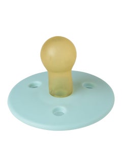 Mininor Round Pacifier Latex 0M - Cool Mint  - Image 1
