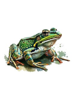 Dopetattoo 6 Sheets Temporary Tattoos for Women Adults Frogs Tattoo Realistic Green Color Watercolor Temporary tattoo for Men for Woman Neck Arm 