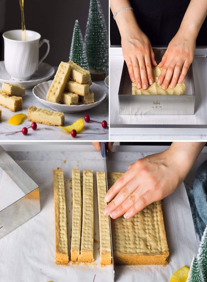 DECORA STAINL. Steel Square 30 X 30 X H 4,5 CM - Image 2