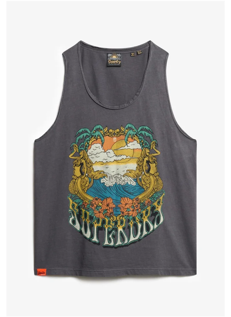 Superdry Psych Surf Graphic Racer Vest