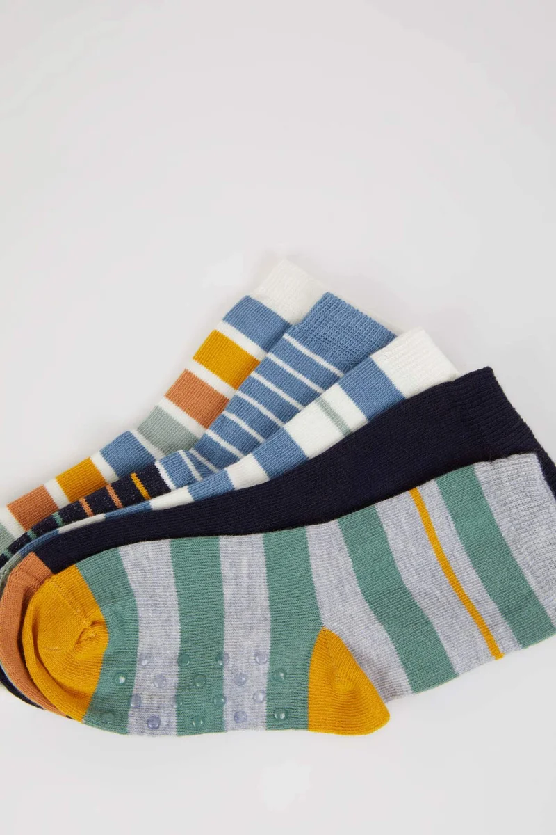 DeFacto Baby Boy 5 Piece Long sock