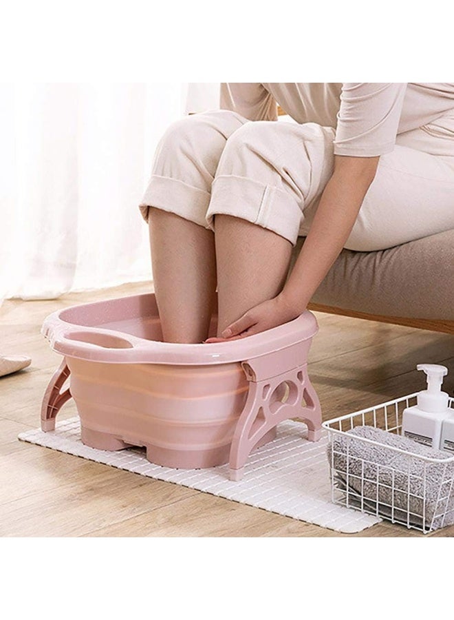 Collapsible Foot Spa Massage Bath Basin, Feet Soaking Tub with Pedicure Massage Roller, Suitable for Soaking Feet at Home, Reducing Fatigue - Image 5