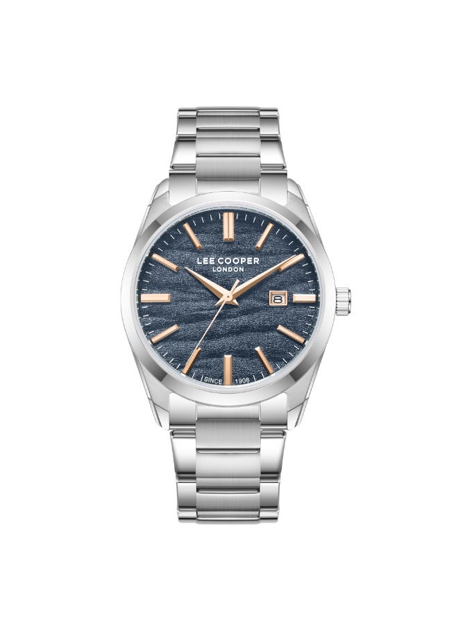 Lee Cooper ساعة معدنية أنالوج للرجال LC08231.300 - 41 مم - Image 1