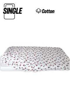 Bebek Özel Baby Special 100% Cotton Baby and Kids Elastic Sheet Cherry 70 x 140 cm  - Image 1