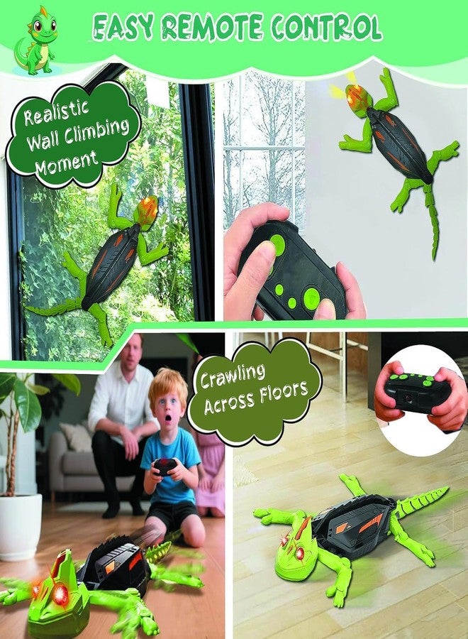 SELLFUN - WALLCRAWLER Gecko – Lagarto GECO Wall Climber – Rechargeable Remote Control Robot – Gift for 4 Years + – Children's Toys 4 Years + - Image 4