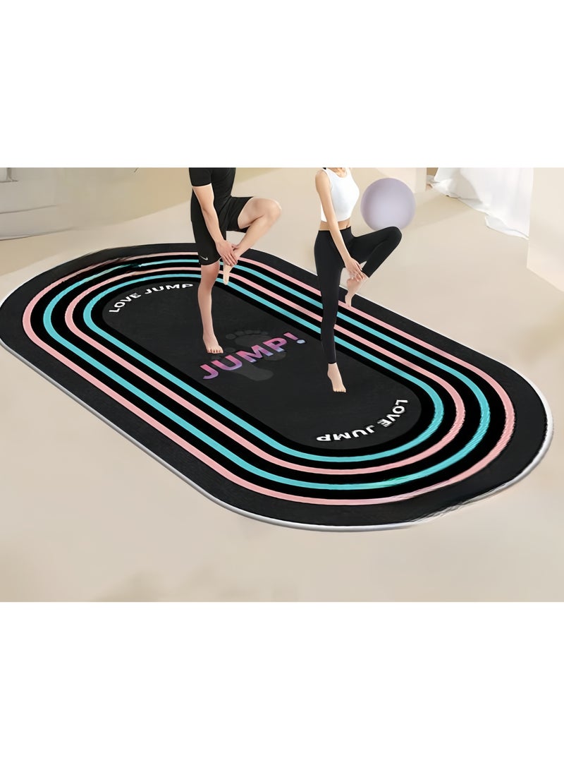 EBMINI Thick Anti Slip Home Fitness Yoga Mat 