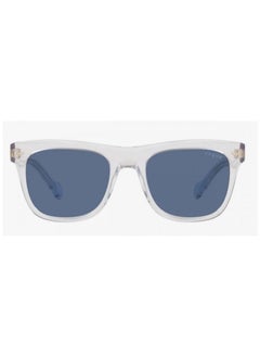 Vogue VOGUE SUNGLASS VO5465S W74580 SIZE 51Frame TRANSPARENT with BLUE LENS UNISEX  - Image 2