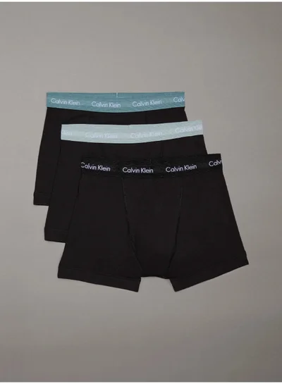 CALVIN KLEIN 3 Pack Trunks - Cotton Stretch