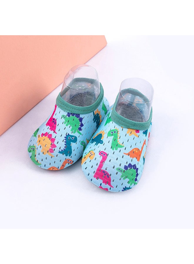 Baby Floor Socks Baby Shoes And Socks Toddler Non-slip Bottom Soft Bottom Socks Indoor Children's Buckle Floor Shoes Thin Summer